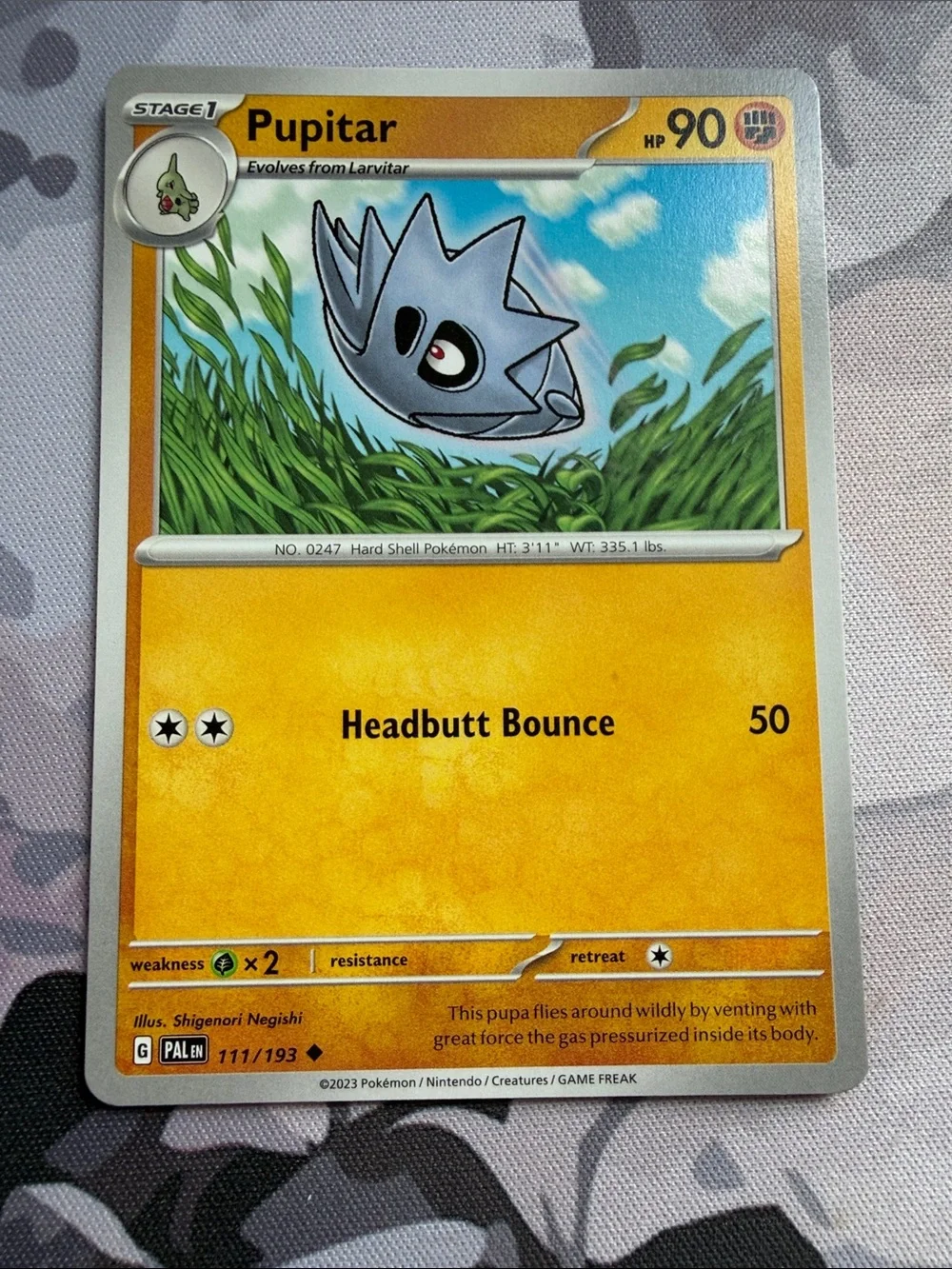 Larvitar & Pupitar Collection Lot | 4 Pokémon Cards | ✨5/$25✨